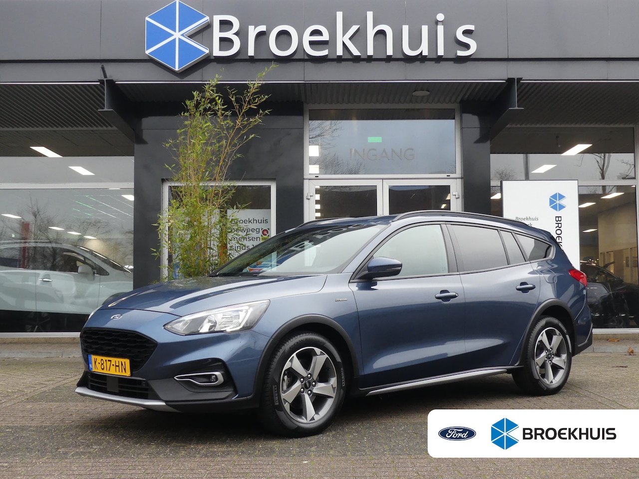 Ford Focus Wagon - 1.5 EcoBoost 150PK Active X Business Automaat | TREKHAAK | ADAPTIVE CRUISE | STOEL+STUUR+V - AutoWereld.nl