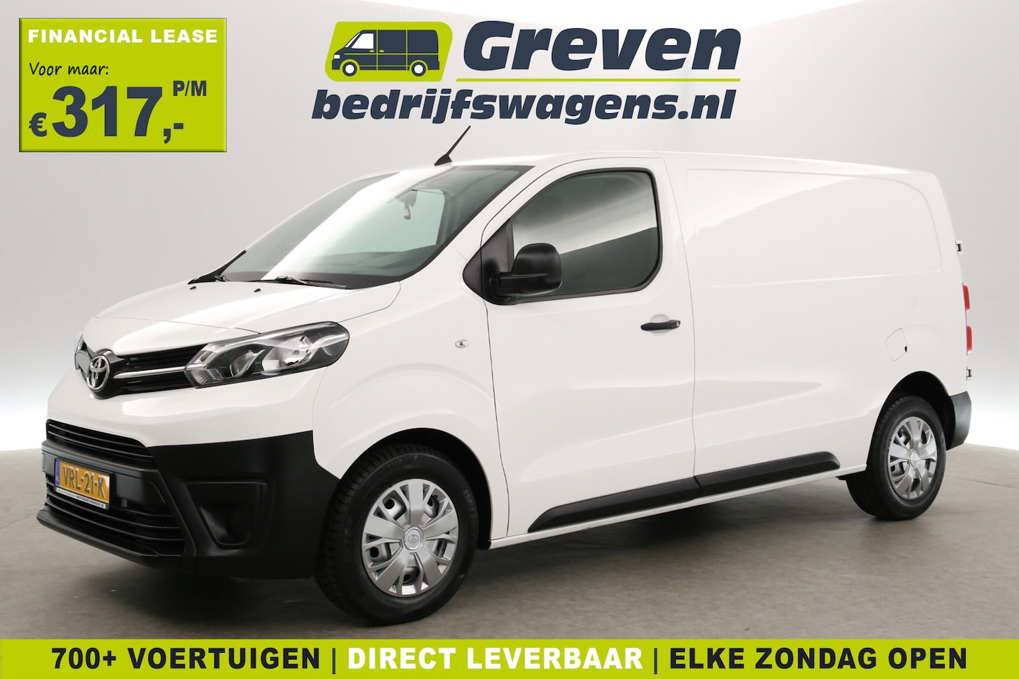 Toyota ProAce - 2.0 D-4D L2H1 | Euro6 | 145PK | Airco | Cruise | Carplay | 3-Zits | Parkeersens. - AutoWereld.nl