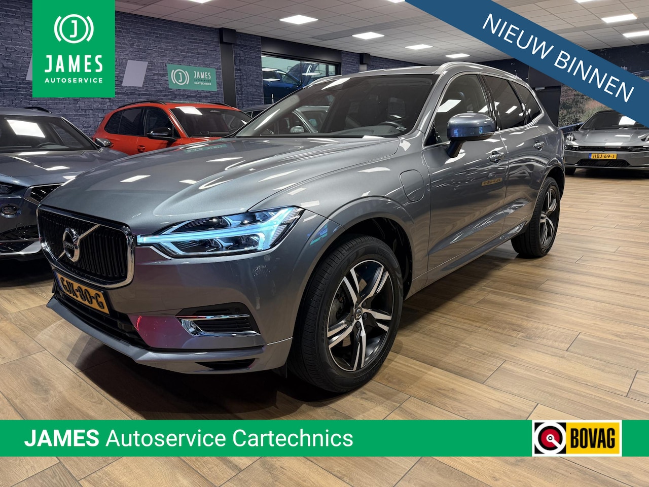 Volvo XC60 - 2.0 T8 Twin Engine AWD Momentum Pro PHEV|Leer|Navi|Stoelverwarming|Panoramadak| - AutoWereld.nl