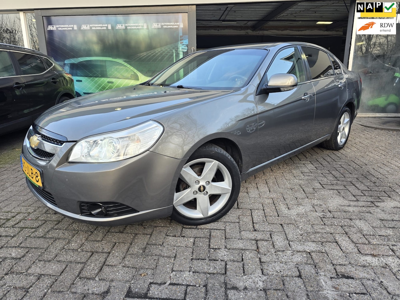 Chevrolet Epica - 2.5i Executive Limited Edition | 12MND GARANTIE | AUTOMAAT | LEER | STOELVERWARMING | CRUI - AutoWereld.nl