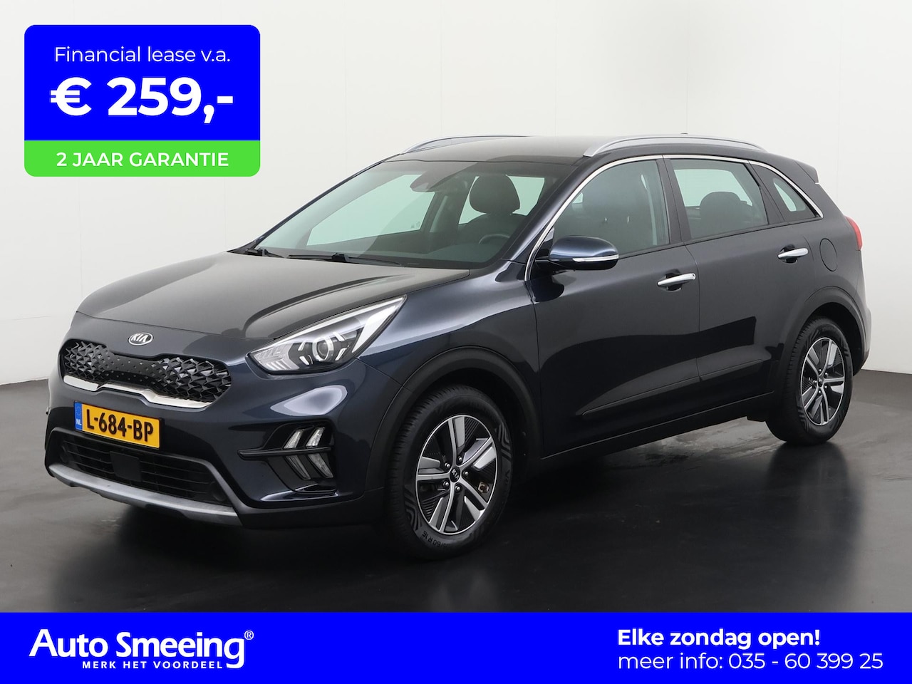 Kia Niro - 1.6 GDi Hybrid DynamicLine | Navigatie | Zondag Open! - AutoWereld.nl