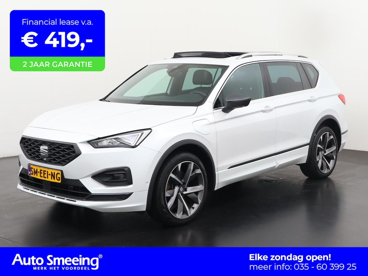 SEAT Tarraco - 1.4 TSI e-Hybrid PHEV FR Business Intense | Trekhaak | Leder | Panoramadak | Zondag Open! - AutoWereld.nl