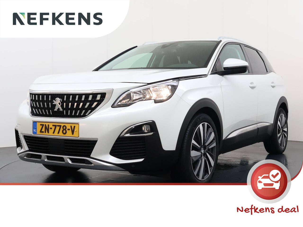 Peugeot 3008 - 1.2 PureTech Blue Lease Premium | Navigatie | Elektrische achterklep | Trekhaak | Camera a - AutoWereld.nl