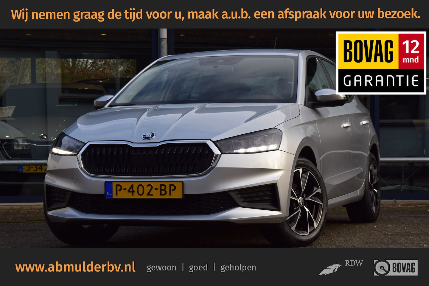 Skoda Fabia - 1.0 TSI 96PK Ambition | Org. NL | BOVAG Garantie | 16'' Velgen | All Season Banden | Navig - AutoWereld.nl