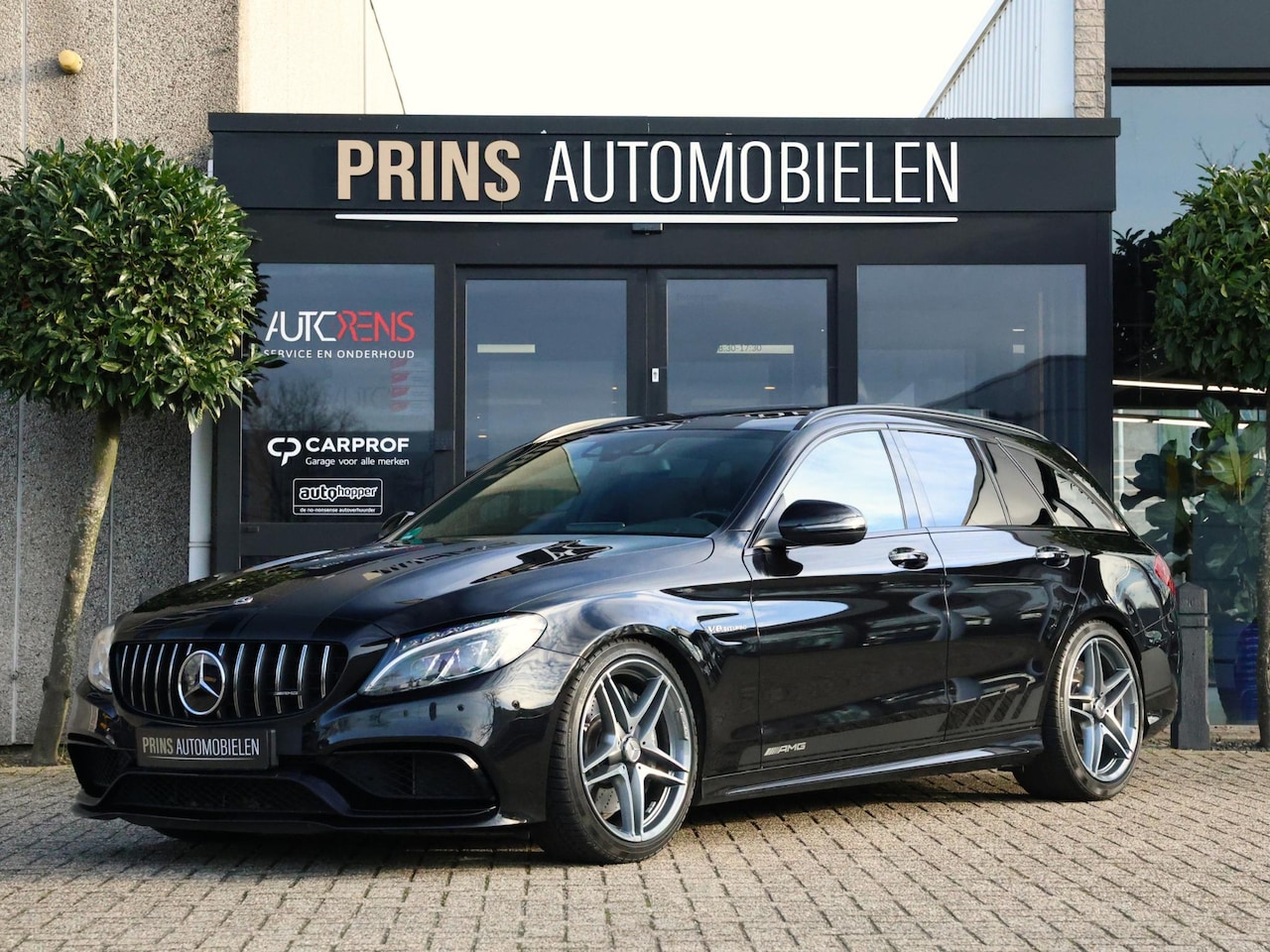 Mercedes-Benz C-klasse Estate - AMG 63 Carbon|Headup|Pano|Adapt.cr - AutoWereld.nl