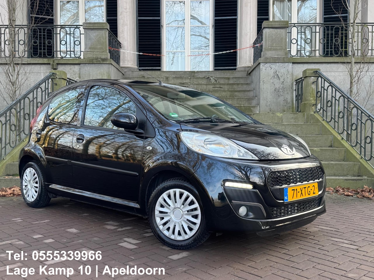 Peugeot 107 - 1.0 Active 5Drs Airco Led/Dag Rij Verlichting Toerenteller Elec Pakket - AutoWereld.nl