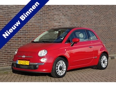 Fiat 500 - 1.2 Lounge Automaat, panoramadak, navigatie