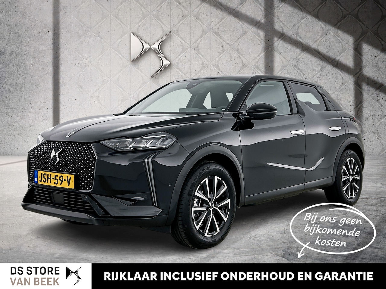 DS 3 - E-Tense Ligne Business 54 kWh | Keyless Entry | Stoelverwarming | 360 camera | - AutoWereld.nl