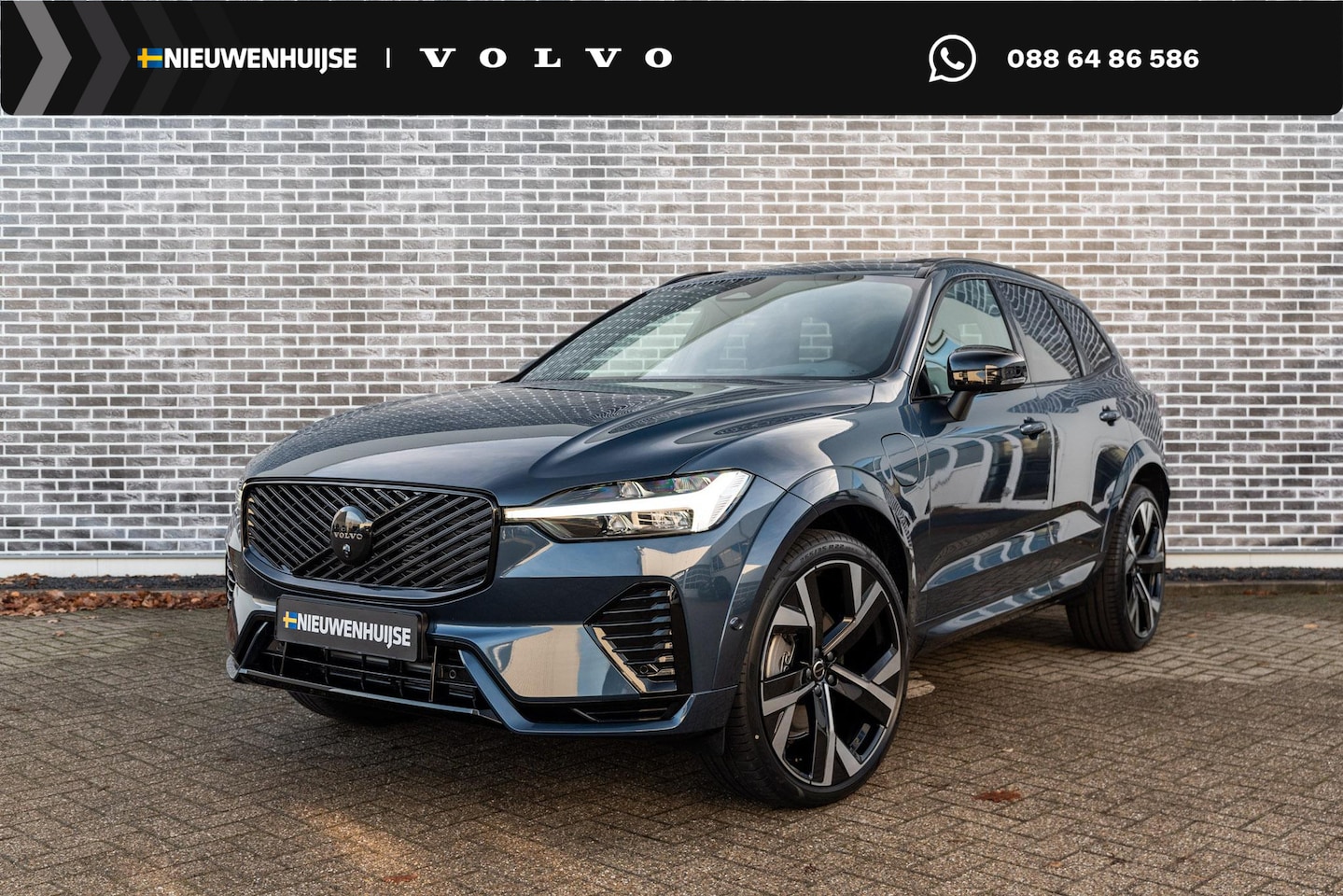 Volvo XC60 - T6 Plug-in hybrid AWD Plus Black Edition | Luchtvering | Harman Kardon | Head up display | - AutoWereld.nl