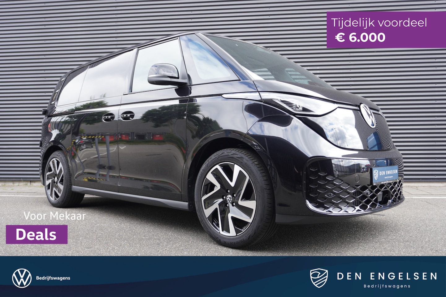 Volkswagen ID. Buzz Cargo - ID. Buzz Cargo 286 pk, Bulli Edition,  Achteruitrijcamera, Bijrijdersstoel, Navigatie, Ach - AutoWereld.nl