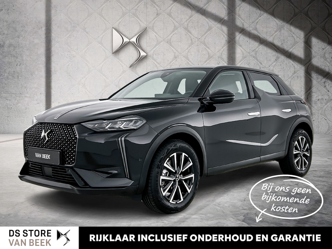 DS 3 - Hybrid 145 PK Automaat Ligne Business | Keyless Entry | Stoelverwarming | 360 camera | - AutoWereld.nl