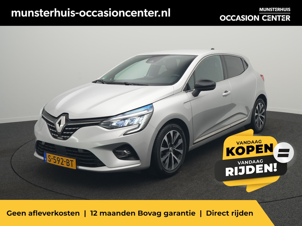 Renault Clio - TCe 90 Techno - RIJKLAARPRIJS - All Seasonbanden - Achteruitrijcamera - Cruise Control - D - AutoWereld.nl