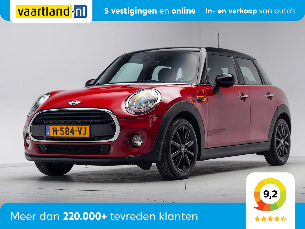 MINI Cooper - 1.5 136pk Chili Serious Business Aut. 5-drs [ Adapt.cruise Head-up Sportstoelen Stoelverwa - AutoWereld.nl