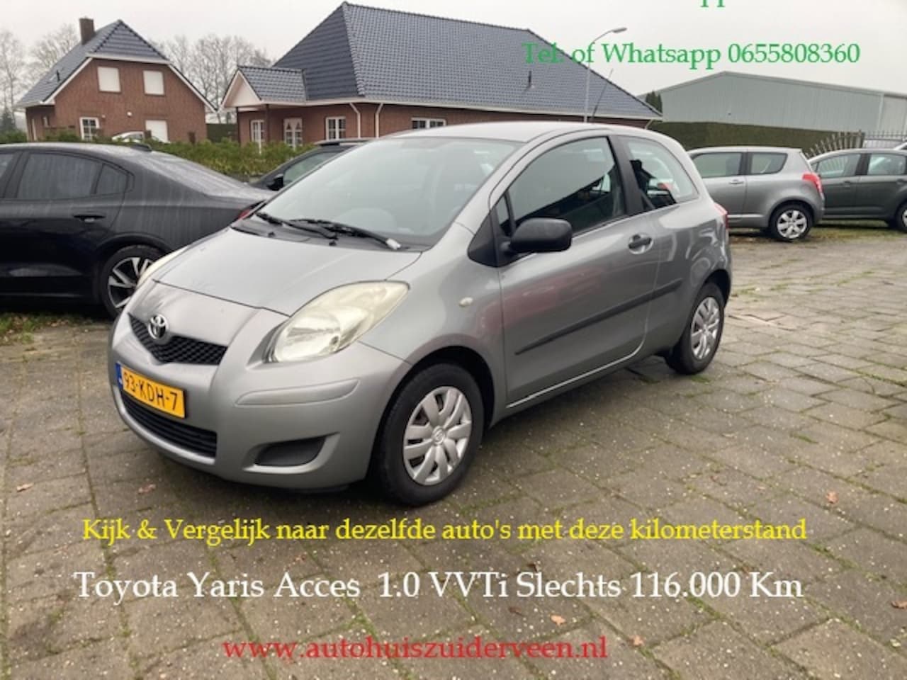 Toyota Yaris - 1.0 12V VVT-i 69 PK Garage Onderhouden - AutoWereld.nl