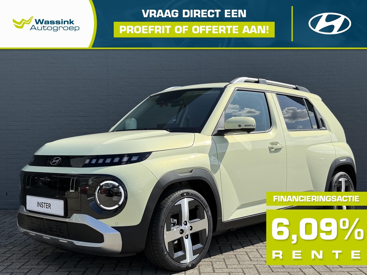 Hyundai Inster - 49 kWh 115pk Evolve | Winterpack | Tech Pack - AutoWereld.nl