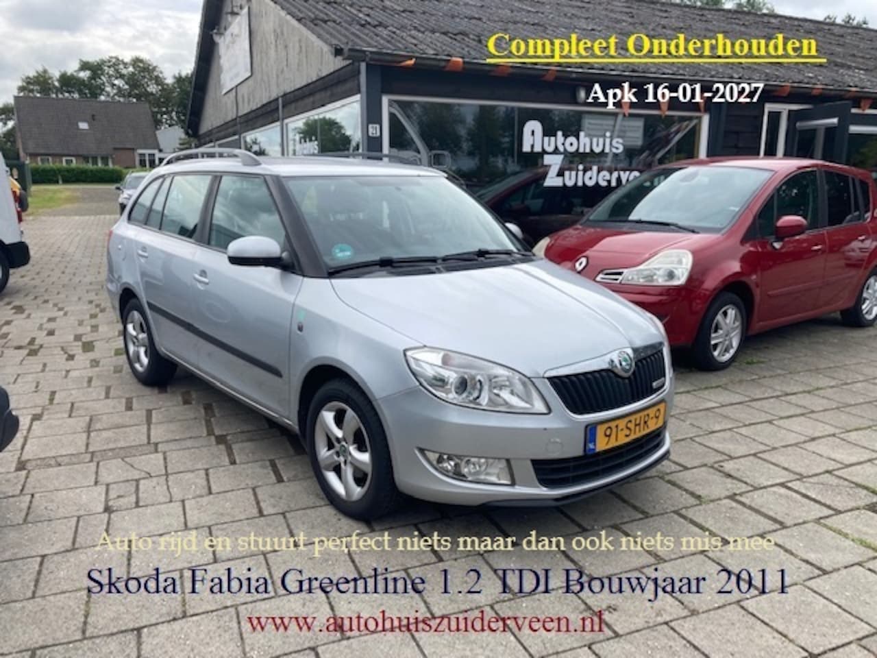 Skoda Fabia - 1.2 TDI 75pk Greenline 2011 Boekjes - AutoWereld.nl