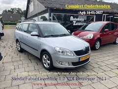 Skoda Fabia - 1.2 TDI 75pk Greenline 2011 Boekjes