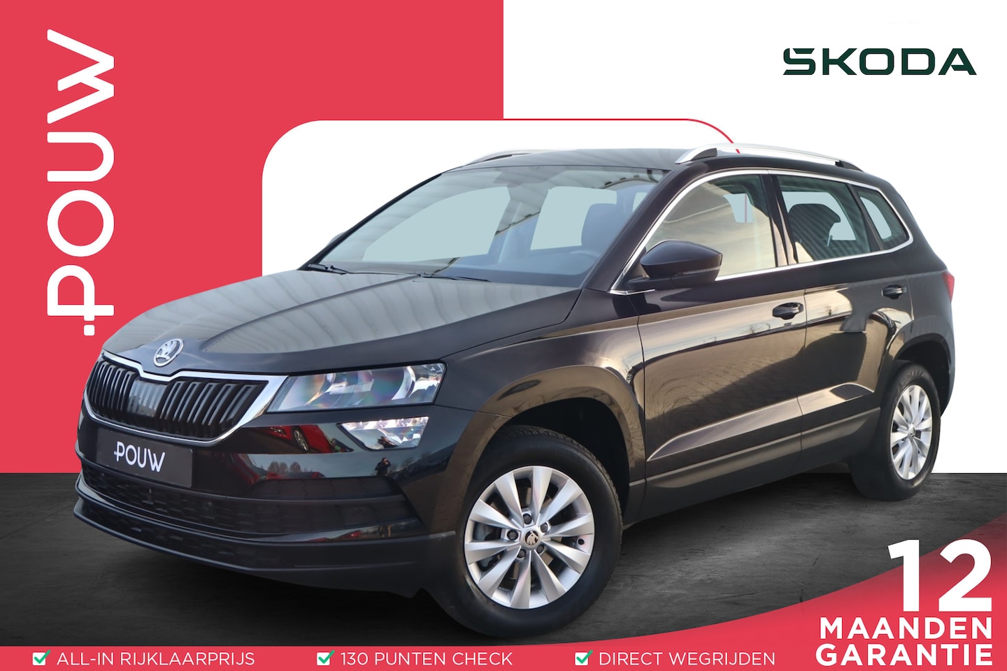 Skoda Karoq - 1.5 TSI 150pk DSG ACT Style | Voorruit Verwarming | Navigatie | AllSeason Banden | Trekhaa - AutoWereld.nl