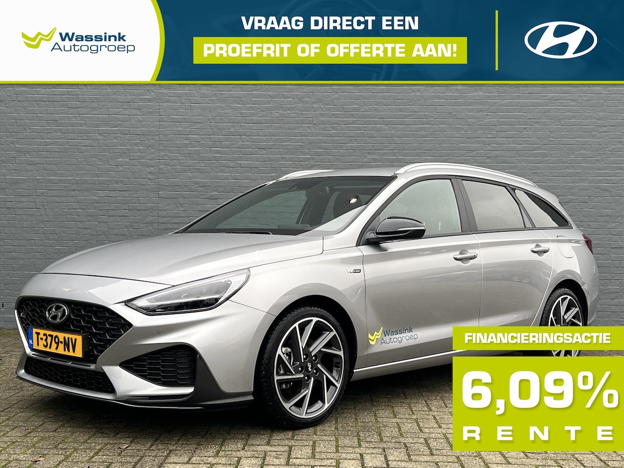 Hyundai i30 Wagon - 1.5 T-GDI 48V 160pk N-Line | Navigatie | Stoelverwarming | Parkeersensoren | Sportstoelen - AutoWereld.nl
