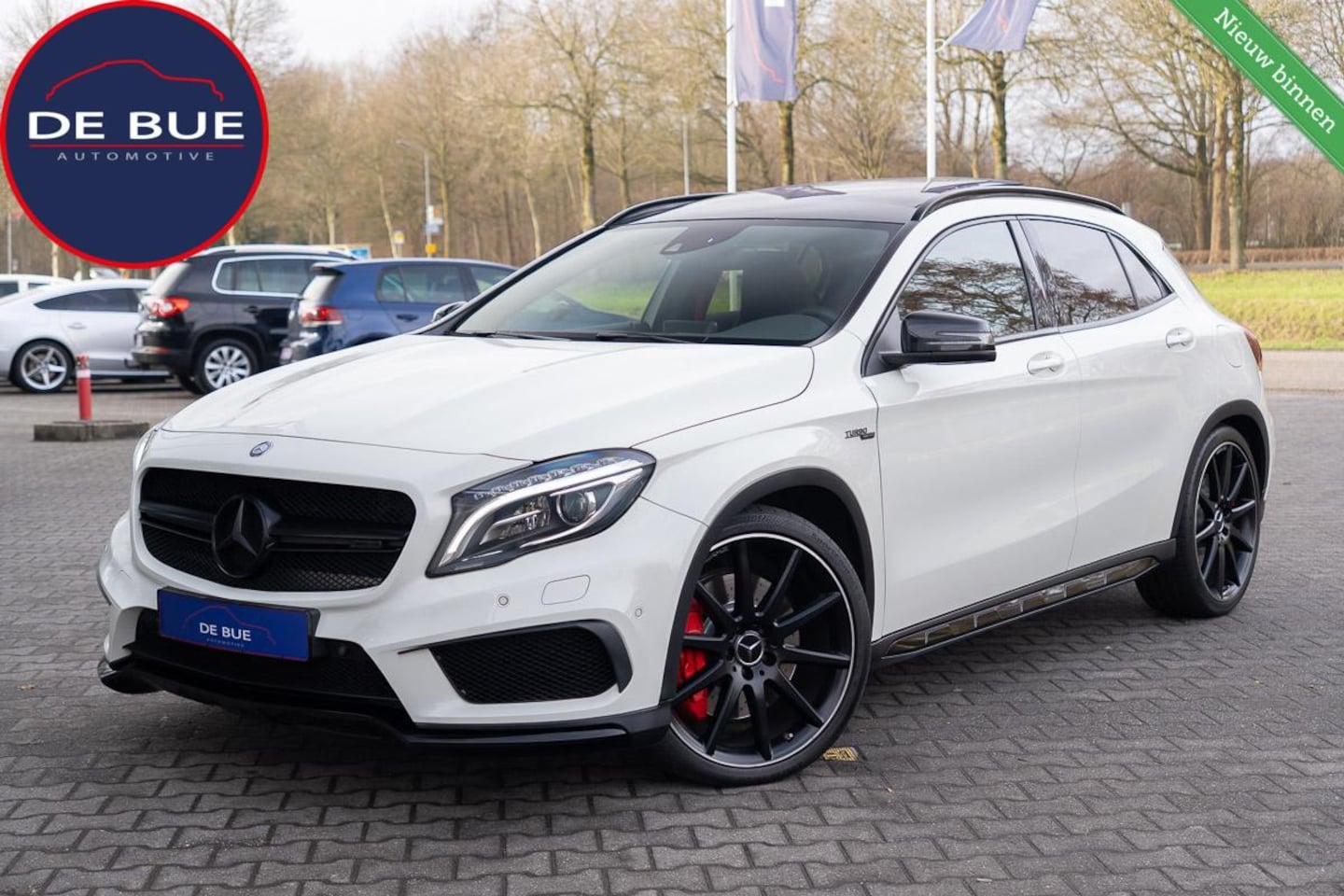 Mercedes-Benz GLA-Klasse - AMG 45 4MATIC|Edition 1|Panoramadak|7G Designo|Camera|Memory|Volledig Onderhouden - AutoWereld.nl