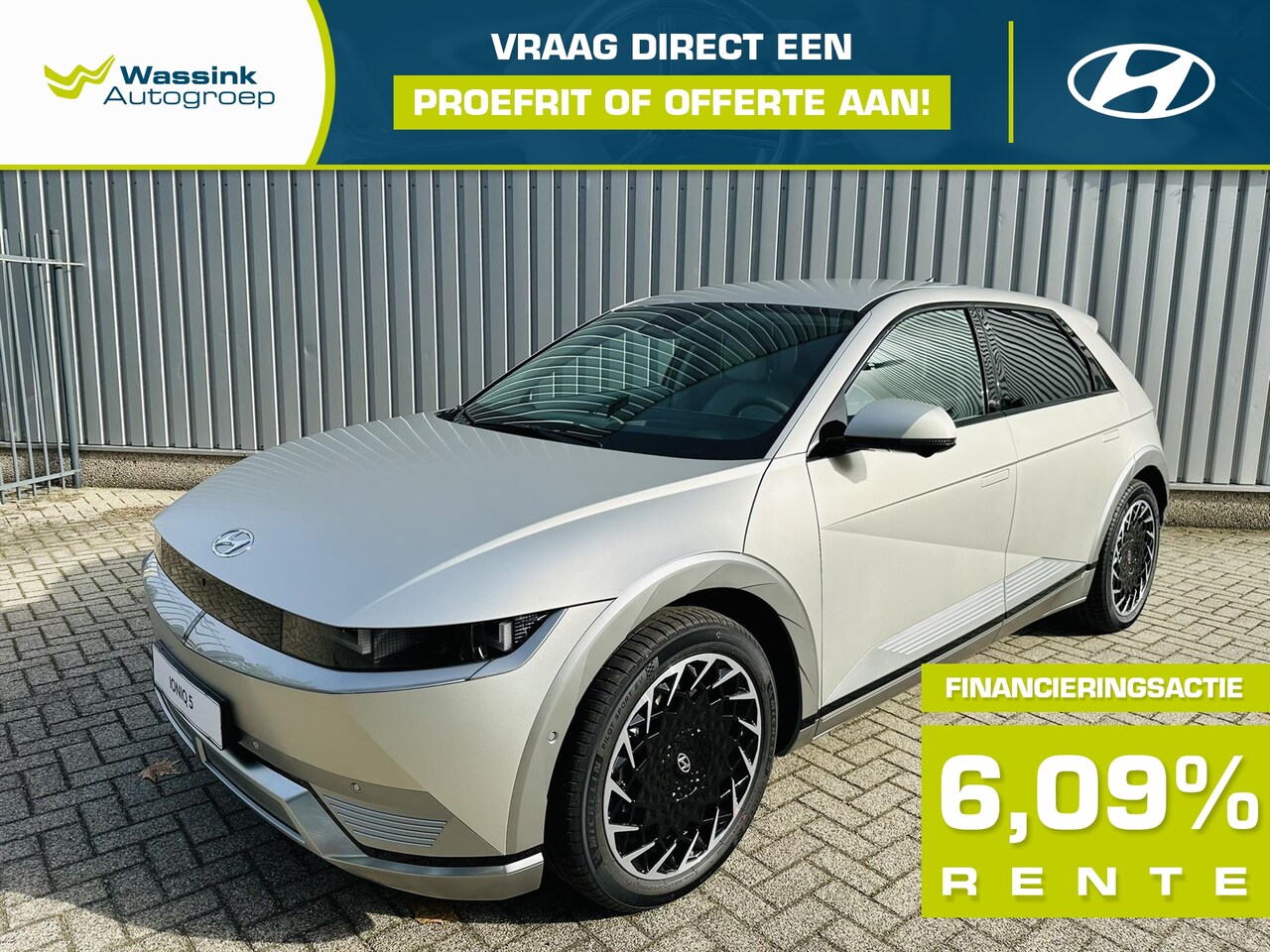Hyundai IONIQ 5 - 77,4 kWh 229pk RWD Lounge | SHOWROOMKORTING | DIRECT LEVERBAAR - AutoWereld.nl