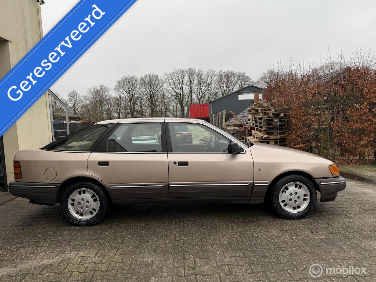Ford Scorpio - 2.9i V6 Ghia MK1 130.000KM! Super nette! Airco cruise - AutoWereld.nl