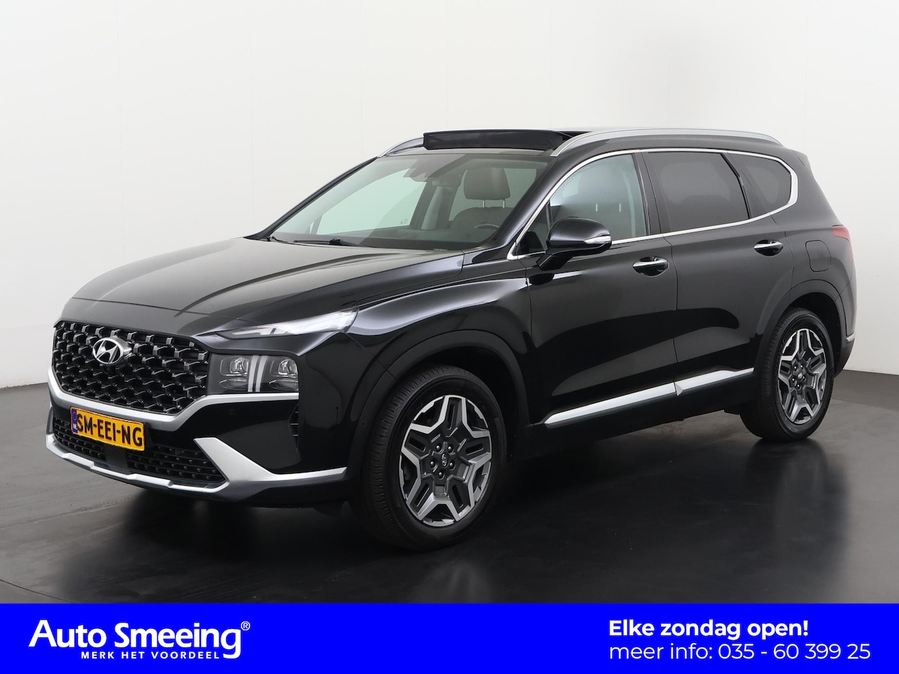 Hyundai Santa Fe - 1.6 T-GDI PHEV Premium Sky 7p. | Panoramadak | 360 Camera | Stoelventilatie | Zondag Open! - AutoWereld.nl