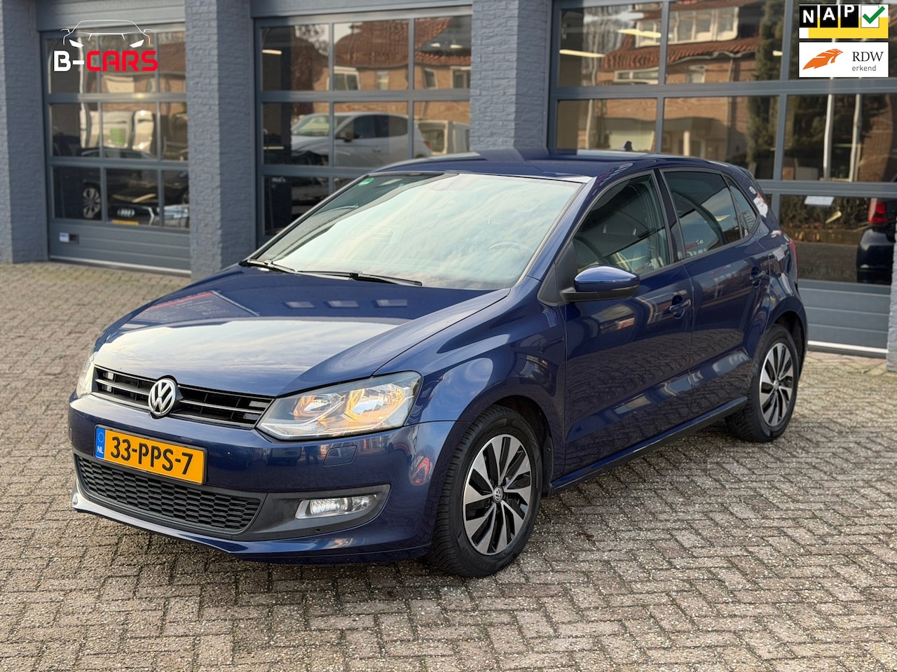 Volkswagen Polo - 1.2 TDI BlueMotion |Navi|Trekhaak|Leer|Pdc|Stoelvw|Cruisecontrol|Nap - AutoWereld.nl