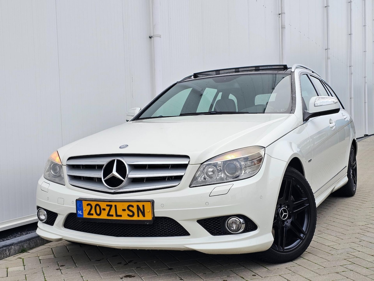 Mercedes-Benz C-klasse Estate - 320 CDI V6 AMG pakket bj 2008 Pano|AMG uitlaten Nette Auto - AutoWereld.nl