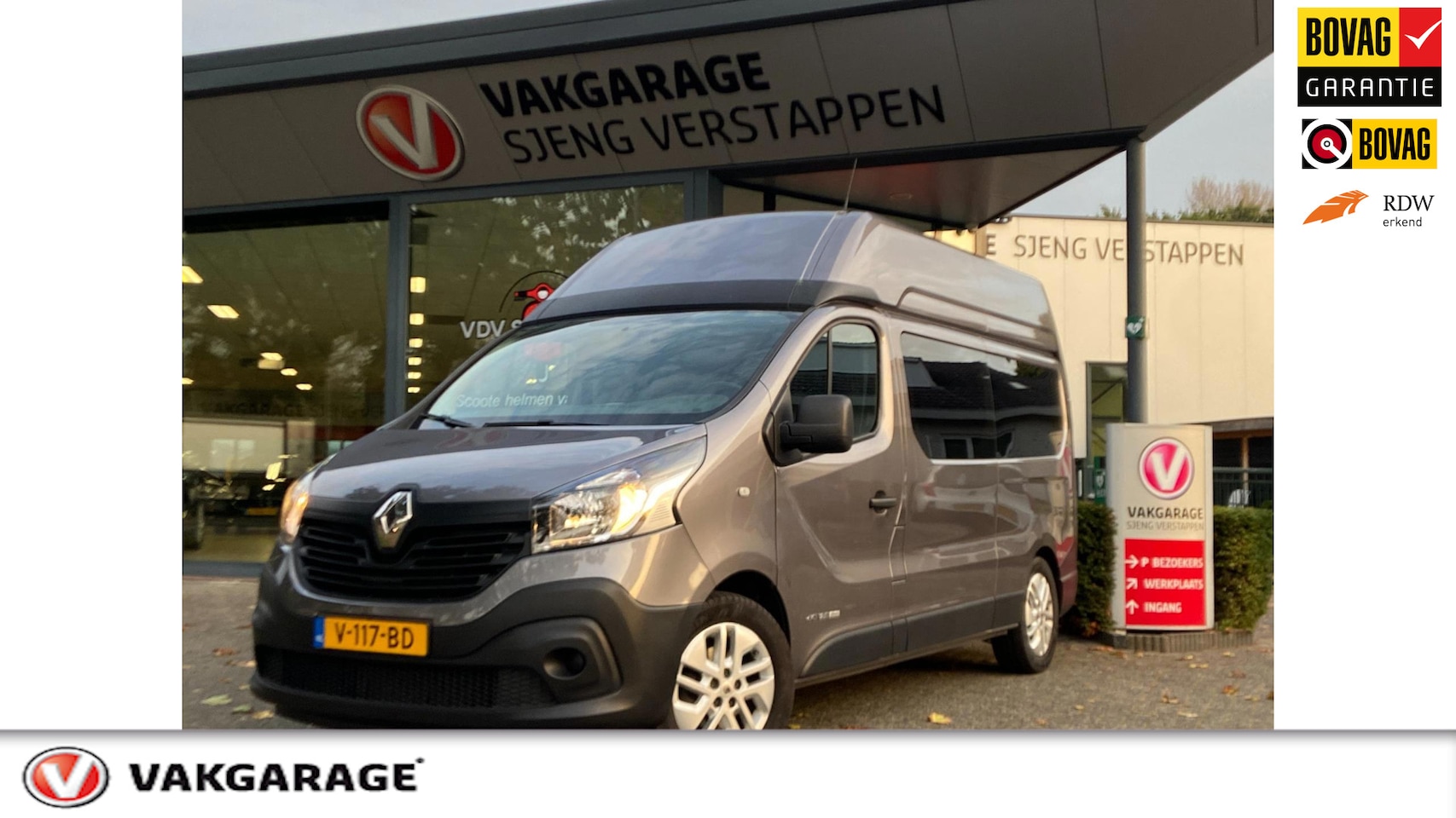 Renault Trafic - 1.6 dCi T29 L2H1 Comfort Energy rolstoelbus met lift !! euro 6 Bovag ! - AutoWereld.nl