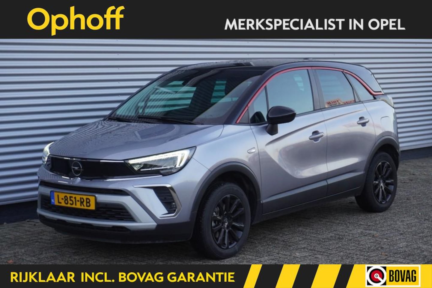 Opel Crossland - 1.2 Turbo GS Line Automaat / Camera + PDC / Stoel- en stuurverwarming - AutoWereld.nl