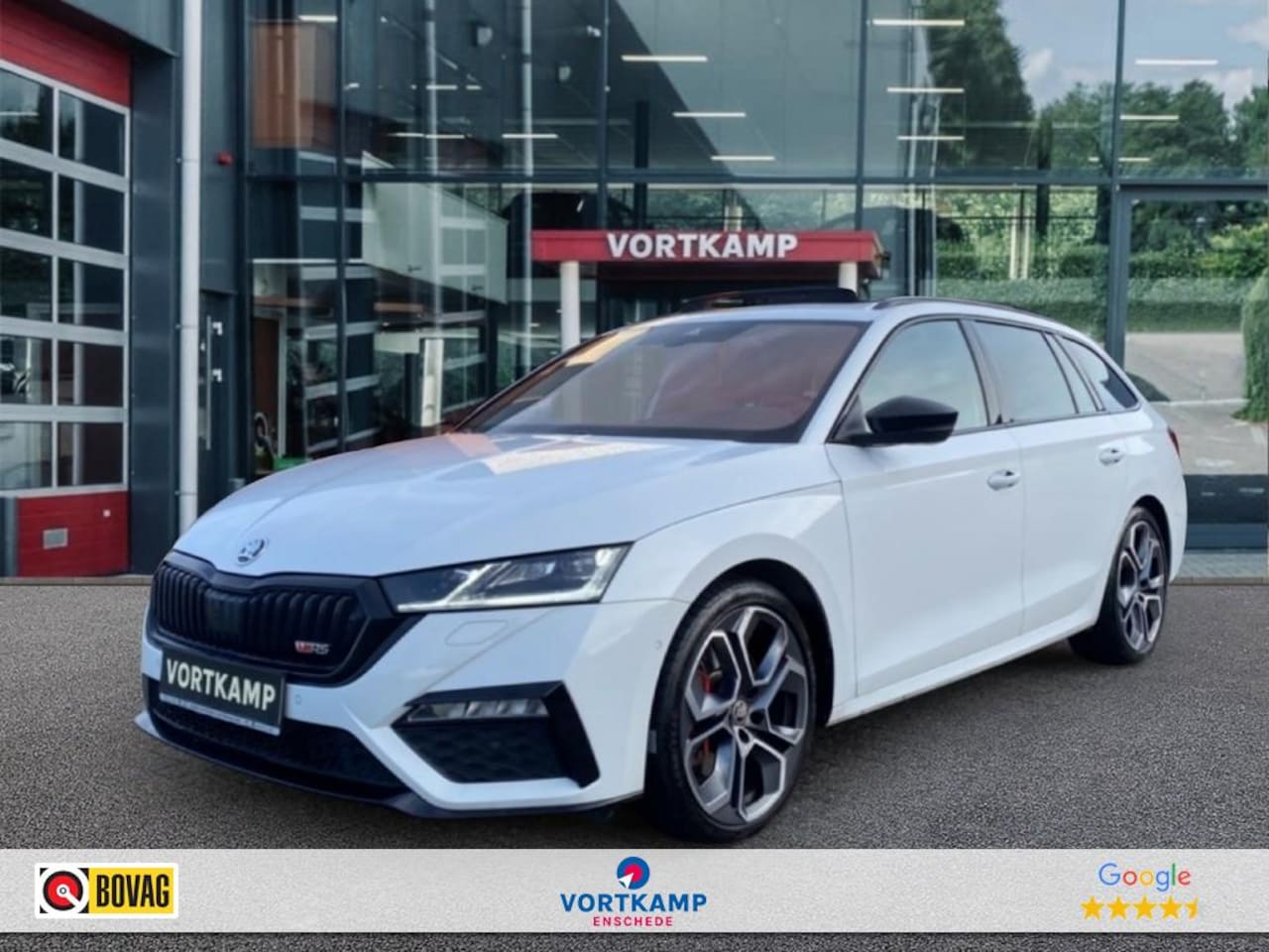 Skoda Octavia - 2.0 TSI RS 245 PK PANO-DAK/AFN.TREKHAAK/LEDER/CAMERA/ACC/E-KLEP - AutoWereld.nl