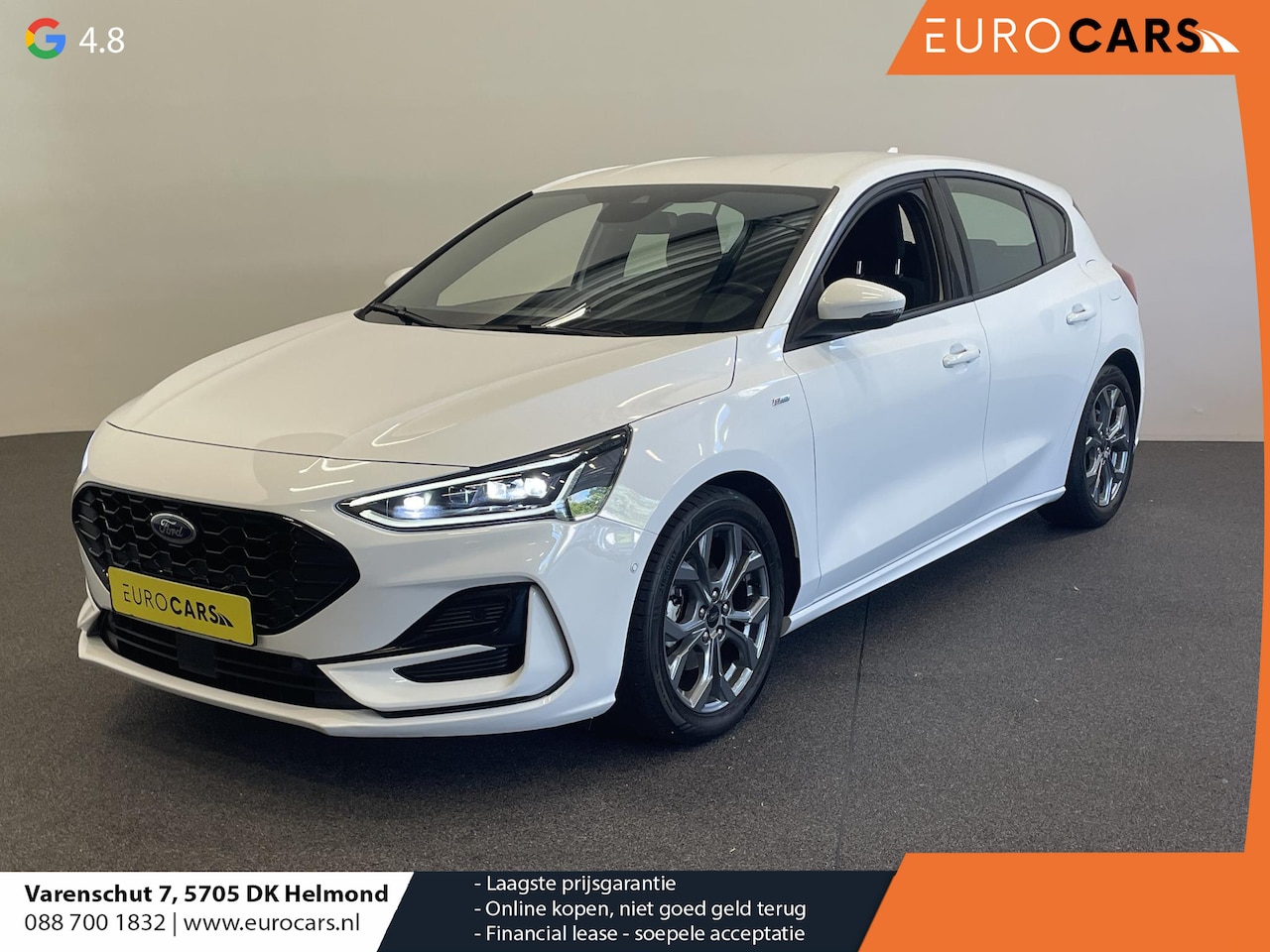Ford Focus - 1.0 Focus 125 PK HB ST-Line Automaat Navigatie Climate control cruise control Carplay LM v - AutoWereld.nl