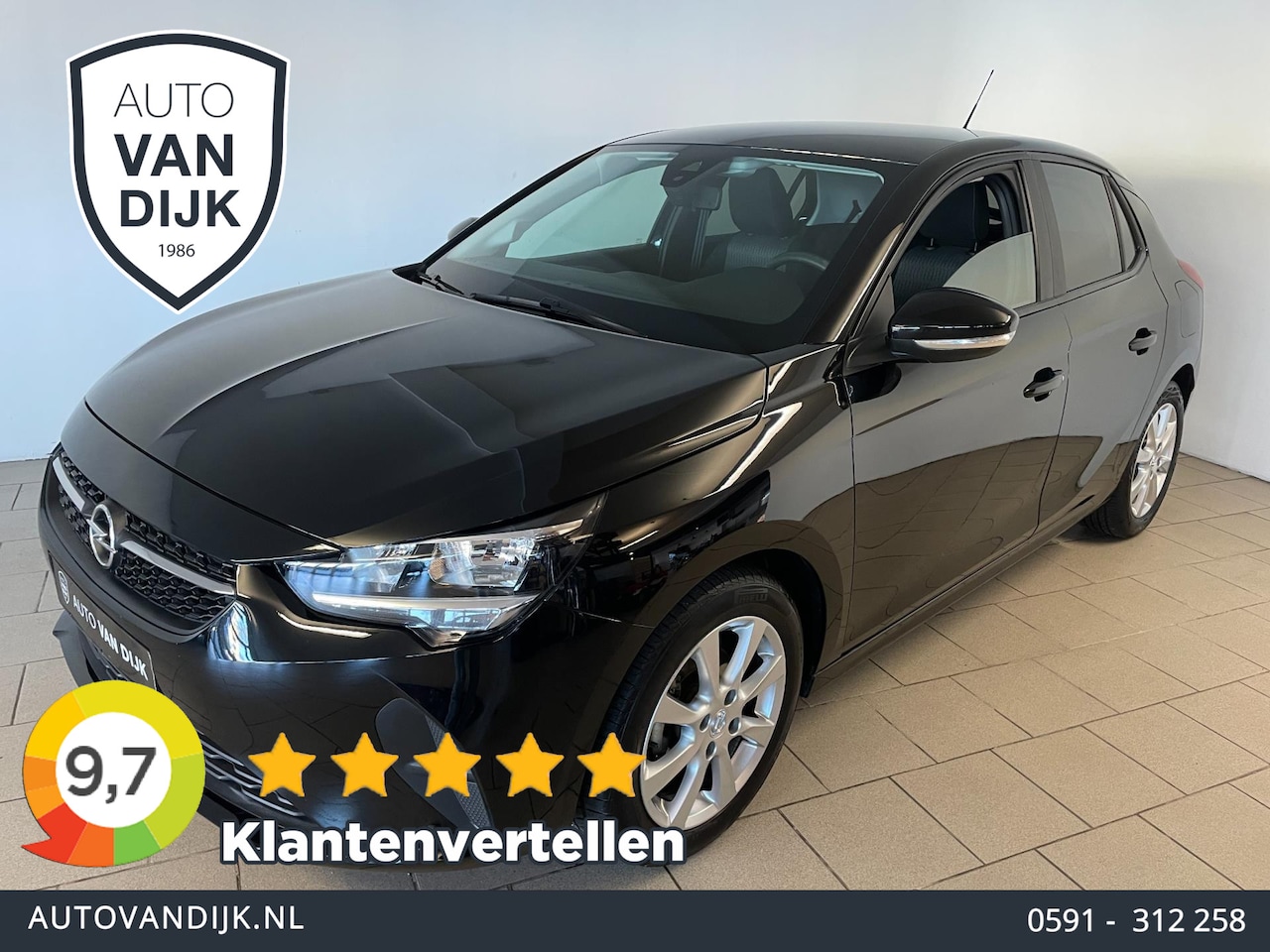 Opel Corsa - 1.2 Edition AIRCO NAVI CRUISE BLUETOOTH PDC VELGEN ELEK RAMEN CENT VERG ZEER NETTE AUTO - AutoWereld.nl