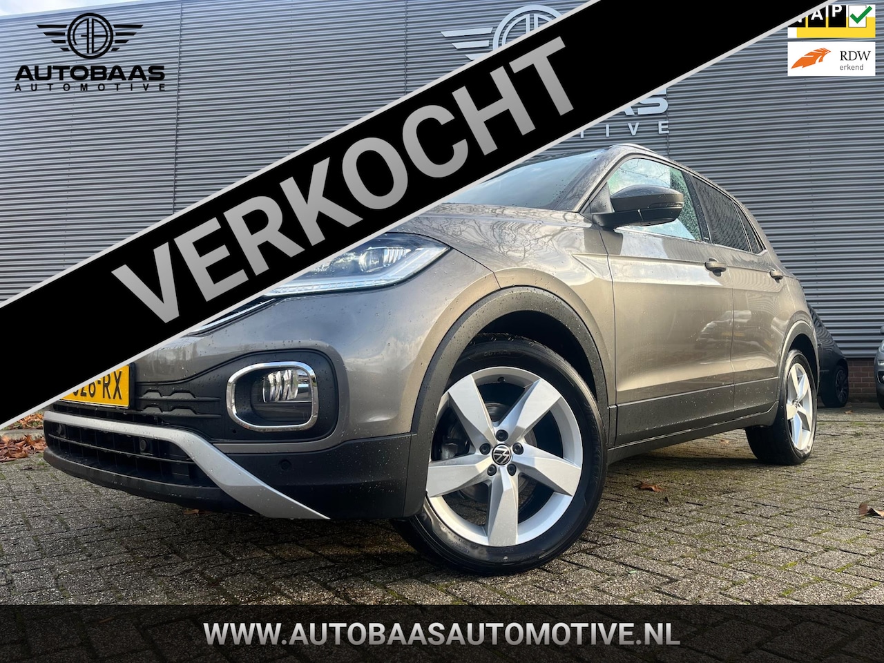 Volkswagen T-Cross - 1.5 TSI 150pk Style AUTOMAAT+NL-AUTO+1EIG+NAP+NAVI+TREKHAAK+STOELVERWARMING+KEYLESS+FULL L - AutoWereld.nl