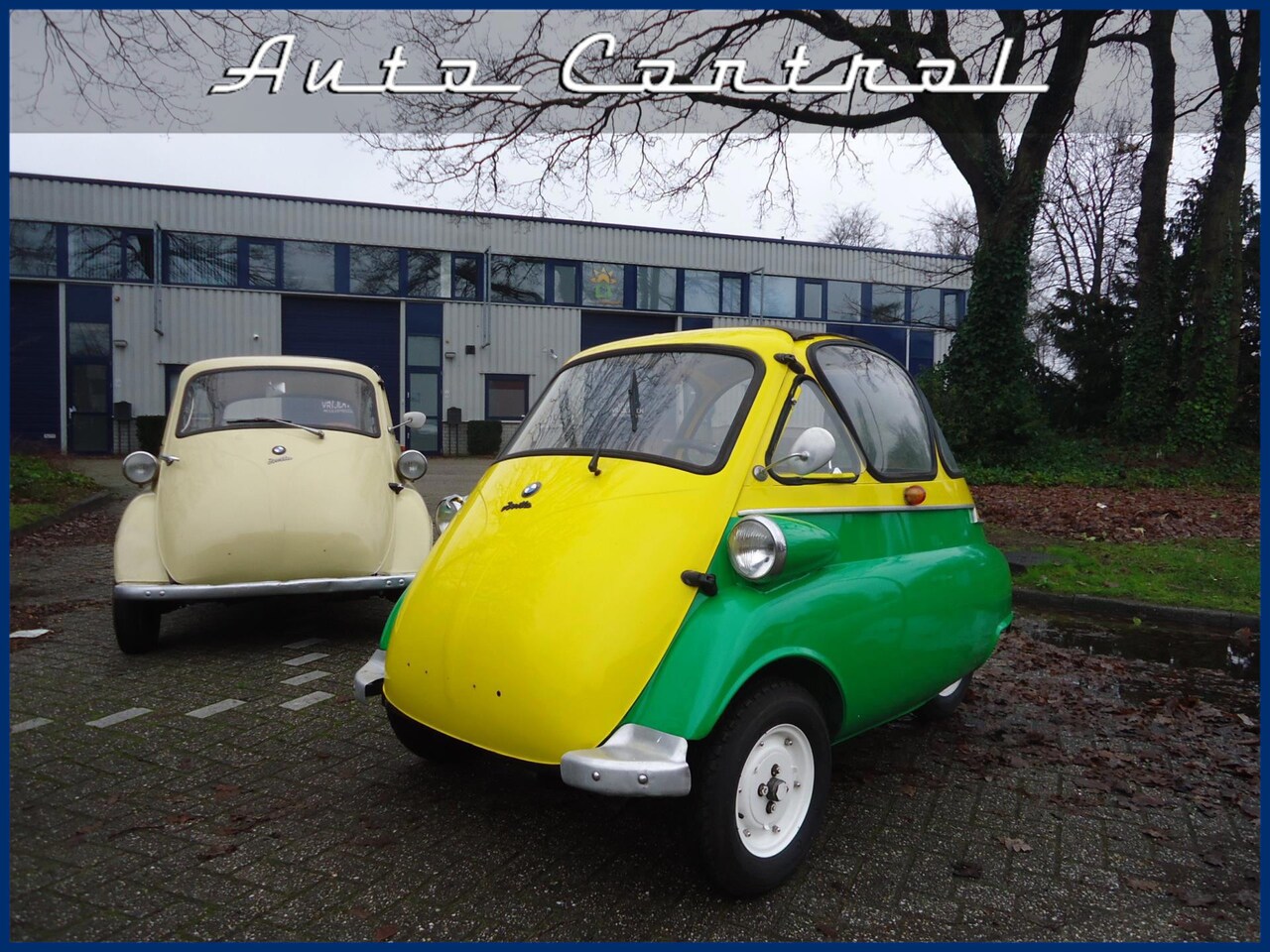 BMW Isetta - 250 1956 Groen/Geel - AutoWereld.nl
