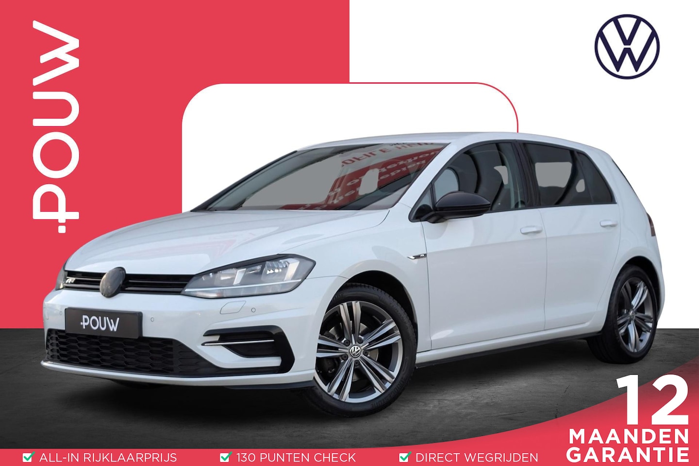 Volkswagen Golf - 1.5 TSI 150pk Highline Business R | Trekhaak | Navigatie | Stoelverwarming - AutoWereld.nl