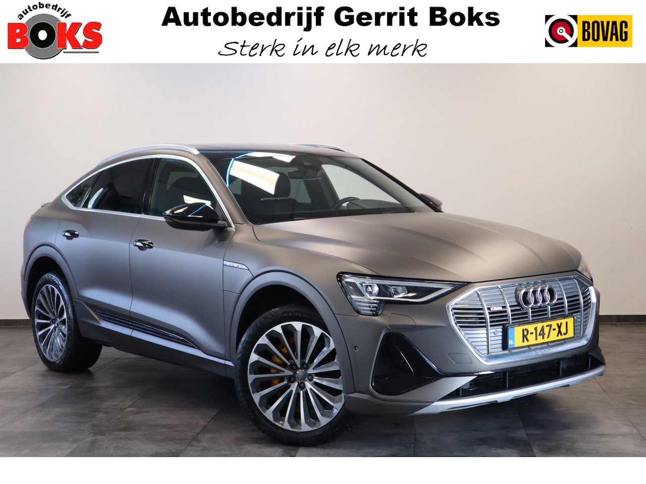 Audi e-tron Sportback - 55 quattro S edition 95 kWh ACC ECC 408PK Keyless go/entree - AutoWereld.nl