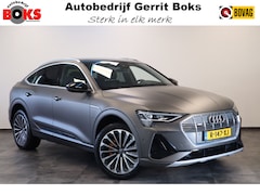 Audi e-tron Sportback - 55 quattro S edition 95 kWh ACC ECC 408PK Keyless go/entree