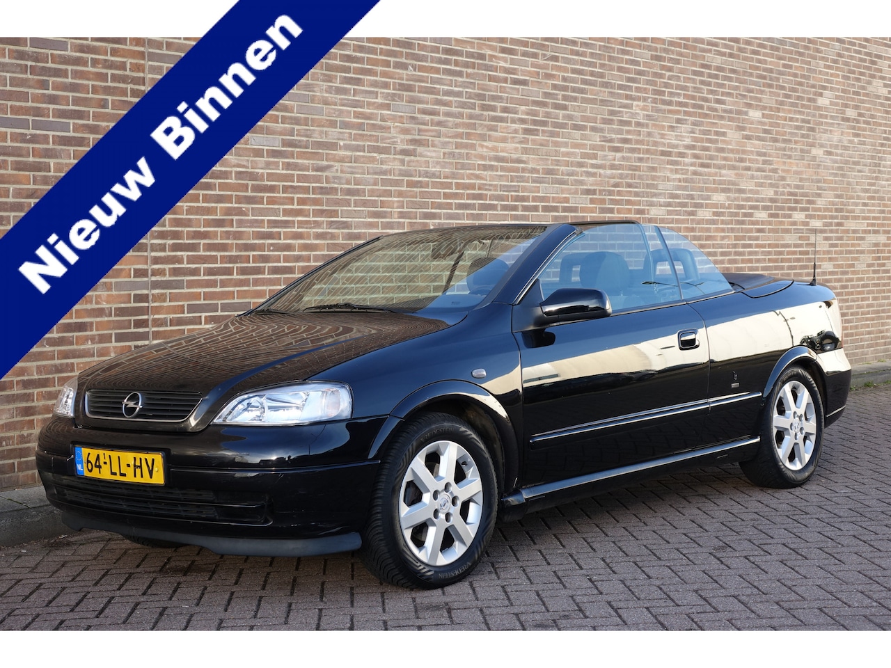 Opel Astra Cabriolet - 1.8-16V Sport, elektrisch dak, ijskoude airco, nette auto! - AutoWereld.nl
