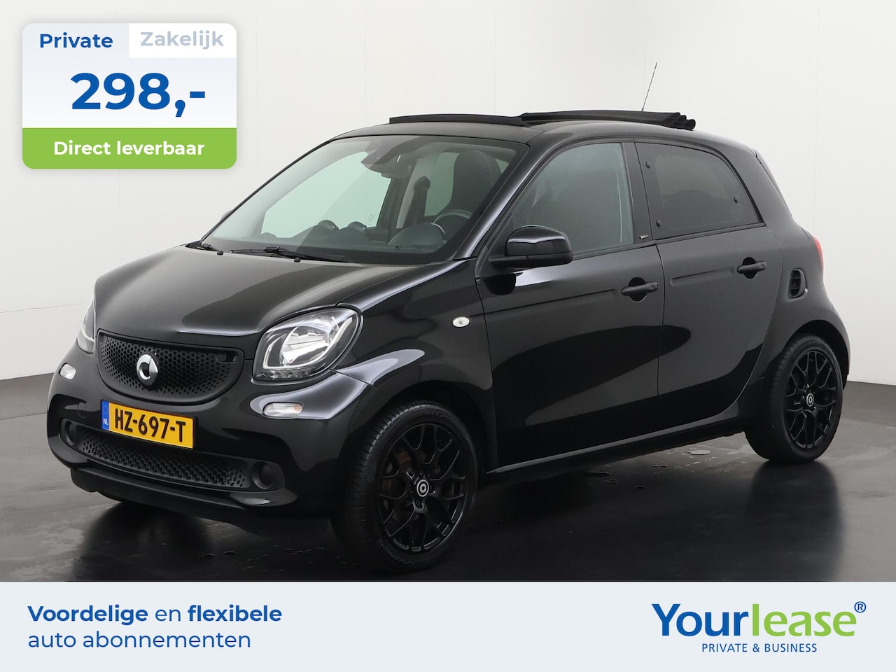 Smart Forfour - 1.0 Passion | All-in 298,- Private Lease | Direct uit voorraad - AutoWereld.nl