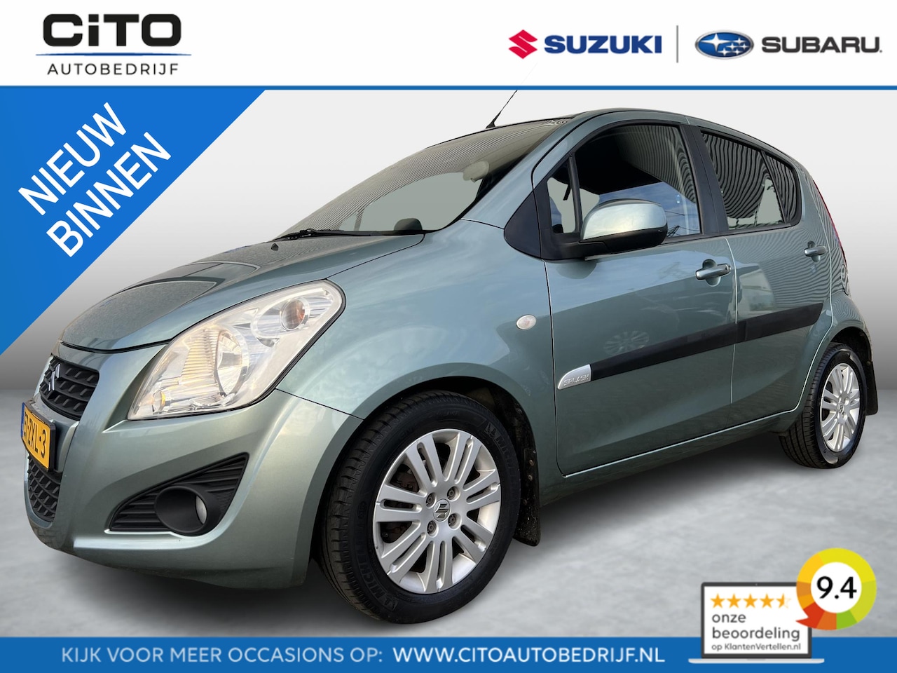 Suzuki Splash - 1.2 Exclusive EASSS | Airco | 15" LM Velgen | Voorstoelverwarming | Meest Luxe Uitvoering - AutoWereld.nl