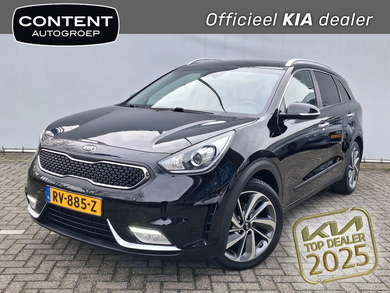 Kia Niro - 1.6 GDi Hybrid 141pk Edition I Schuifdak I Navi I Stoelverwarming - AutoWereld.nl
