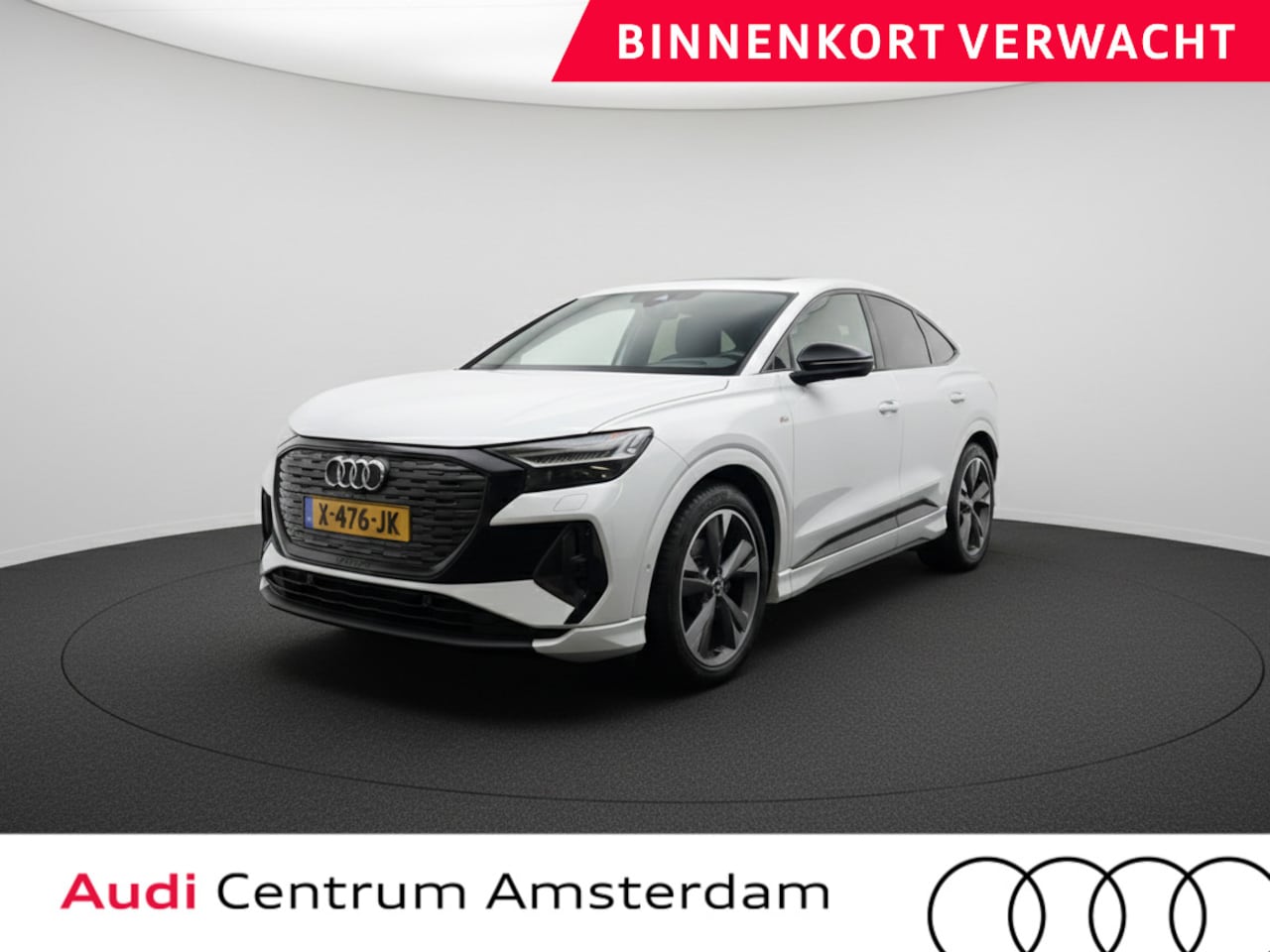 Audi Q4 Sportback e-tron - 40 S edition 77 kWh 204 pk | Navigatie | Parkeersensoren (Park assist) | Achteruitrijcamer - AutoWereld.nl