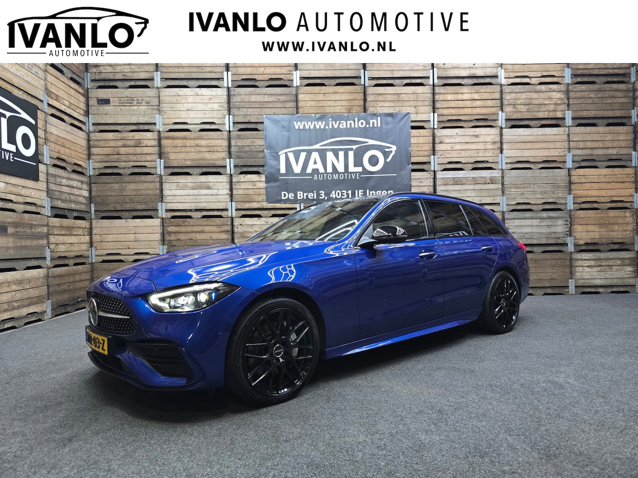 Mercedes-Benz C-klasse Estate - 300 e AMG Line Pano Leder HUD 360 Trekhaak Navi 19"LM - AutoWereld.nl
