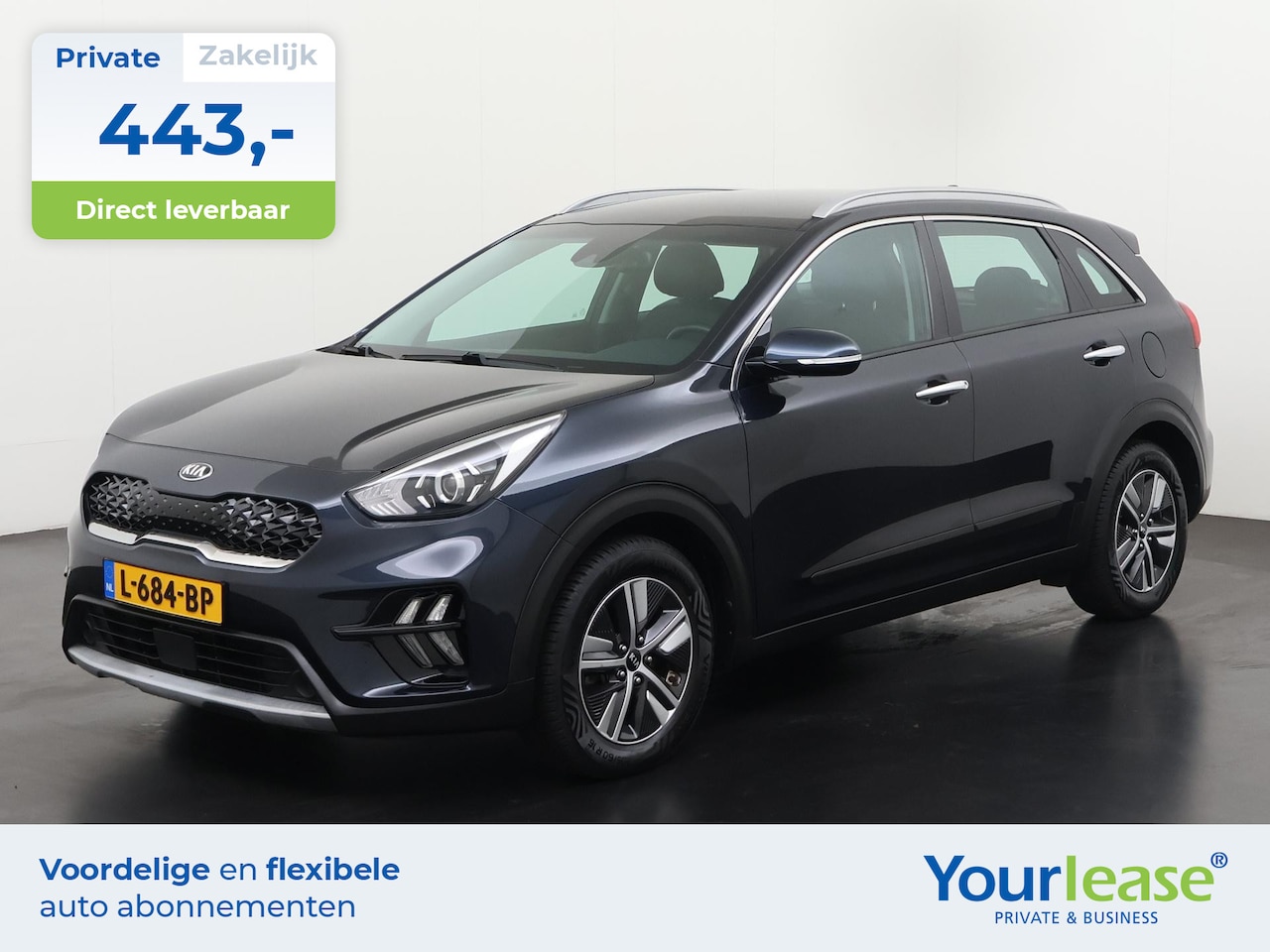 Kia Niro - 1.6 GDi Hybrid DynamicLine | All-in 443,- Private Lease | Direct uit voorraad - AutoWereld.nl