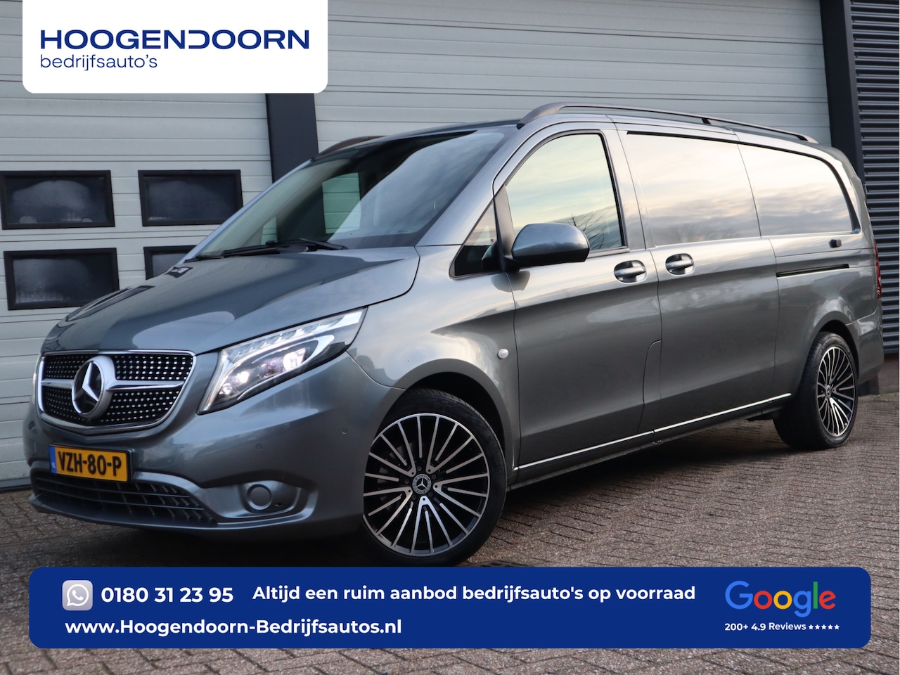 Mercedes-Benz Vito - 116 CDI Euro 6 Automaat L3 L+R Schuifdr. - Navi - Camera - LED - AutoWereld.nl