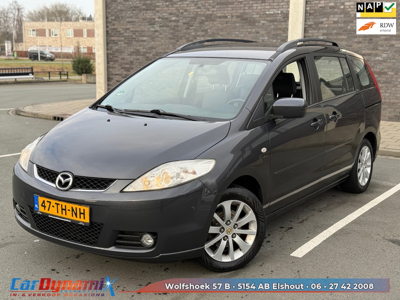 Mazda 5 - 1.8 Touring | 7-Persoons | Airco | Nieuwe APK | Rijd Schakelt goed - AutoWereld.nl