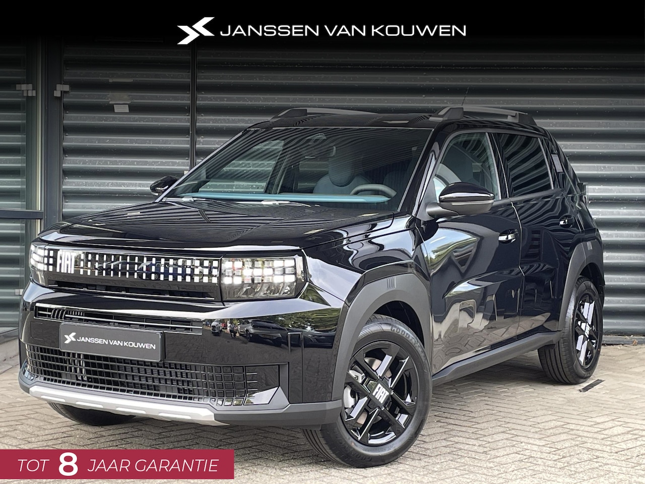 Fiat Grande Panda - 1.2 Hybrid ICON Nieuw/ 6+2 jr Garantie/ Zeer Compleet/ - AutoWereld.nl