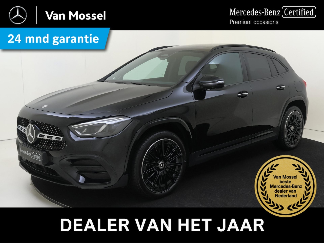 Mercedes-Benz GLA-Klasse - 250 e AMG Line / Panoramadak/ Night/ 20 inch/ Head Up/ Burmester/ El. Trekhaak - AutoWereld.nl